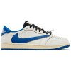 Fragment Design x Travis Scott x Air Jordan 1 Retro Low OG SP Sail Military Blue