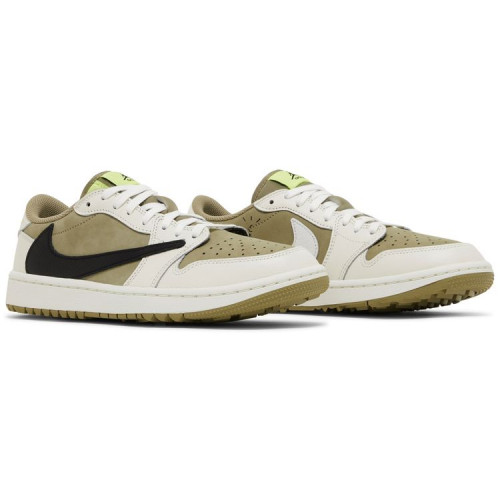 Travis Scott x Air Jordan 1 Low Golf Neutral Olive