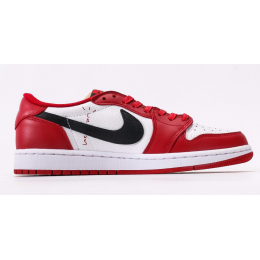 Travis Scott x Air Jordan 1 Retro Low Red White Black
