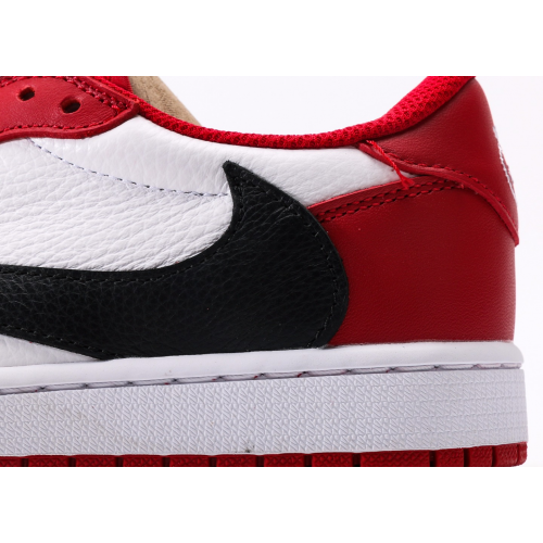 Travis Scott x Air Jordan 1 Retro Low Red White Black