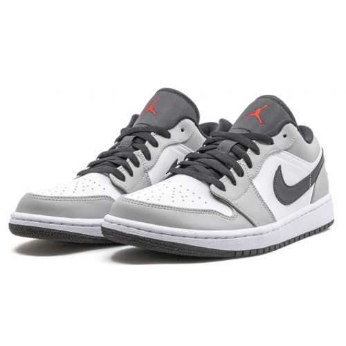 Nike Air Jordan 1 Low Light Smoke Grey серые