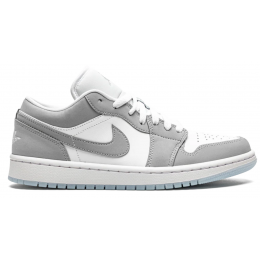 Кроссовки Nike Air Jordan 1 Low White Wolf Grey