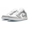 Кроссовки Nike Air Jordan 1 Low White Wolf Grey