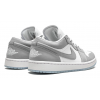 Кроссовки Nike Air Jordan 1 Low White Wolf Grey