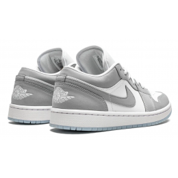 Кроссовки Nike Air Jordan 1 Low White Wolf Grey