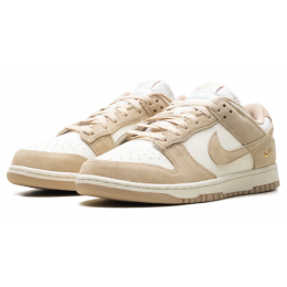 Кроссовки Nike Dunk Low Sail White Metallic Gold
