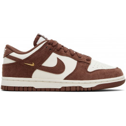 Кроссовки Nike Dunk Low Sail Red Sepi Metallic Gold