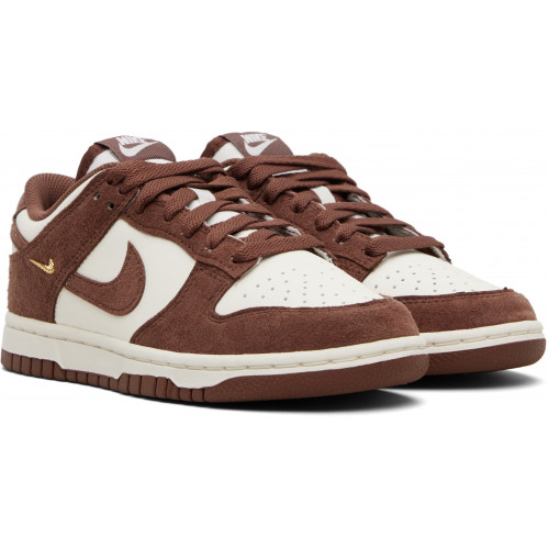 Кроссовки Nike Dunk Low Sail Red Sepi Metallic Gold