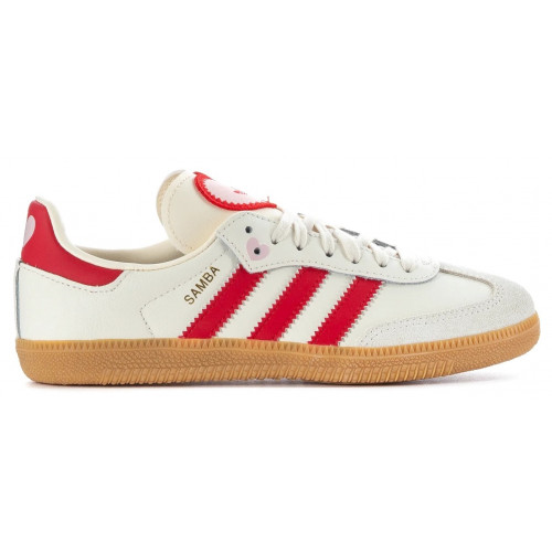 Adidas Samba OG Cream White Better Scarlet Gum