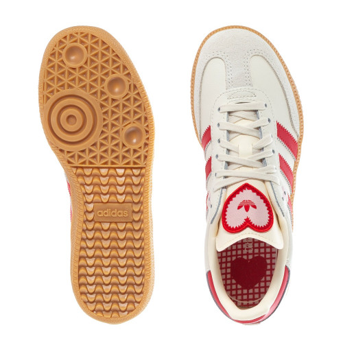 Adidas Samba OG Cream White Better Scarlet Gum