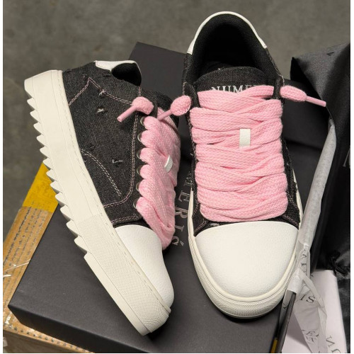 Кеды Numeris Atelier Pink Black Denim