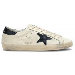 Golden Goose Superstar Leather White Black