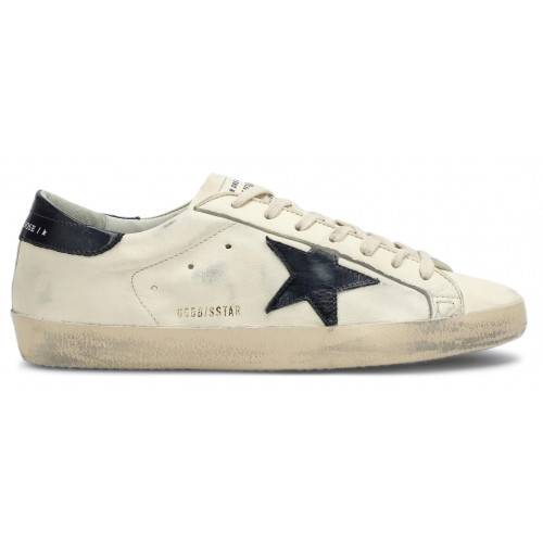 Golden Goose Superstar Leather White Black