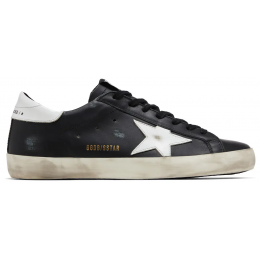 Golden Goose Superstar Leather Black White