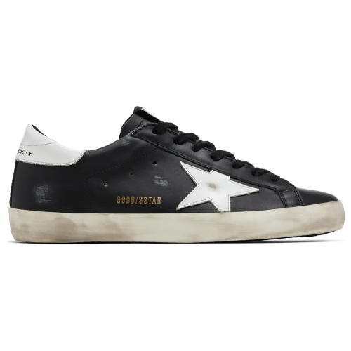 Golden Goose Superstar Leather Black White