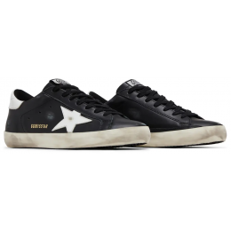 Golden Goose Superstar Leather Black White