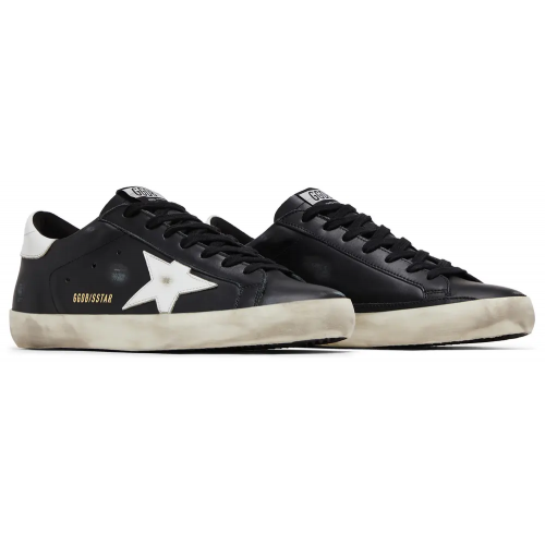 Golden Goose Superstar Leather Black White