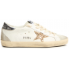 Golden Goose Superstar White Grey Gold Glitter