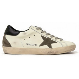 Golden Goose Superstar White Taupe