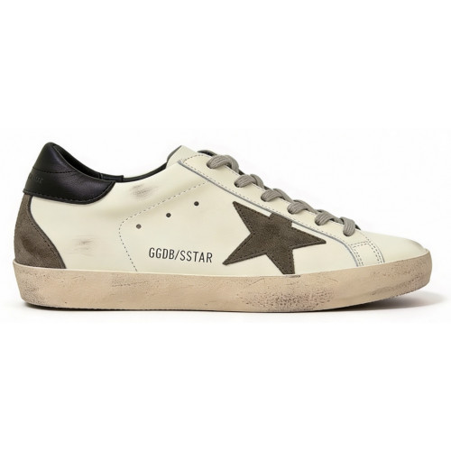Golden Goose Superstar White Taupe