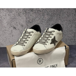 Golden Goose Superstar White Taupe