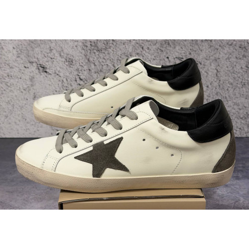 Golden Goose Superstar White Taupe