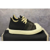 Кеды Rick Owens DRKSHDW Hustler Low Denim Black White