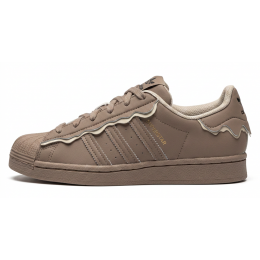 Adidas Superstar Light Grey Brown