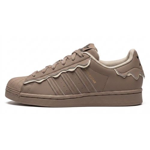 Adidas Superstar Light Grey Brown