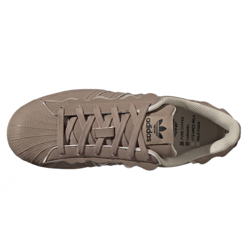 Adidas Superstar Light Grey Brown