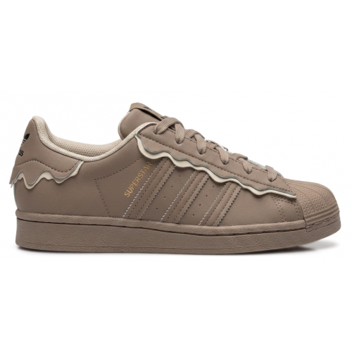 Adidas Superstar Light Grey Brown