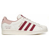 Adidas Superstar White Shadow Maroon