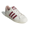 Adidas Superstar White Shadow Maroon
