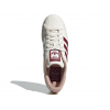 Adidas Superstar White Shadow Maroon