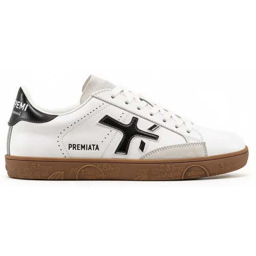 Premiata Steven White Black