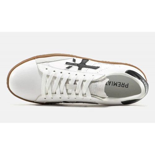 Premiata Steven White Black