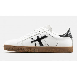 Premiata Steven White Black