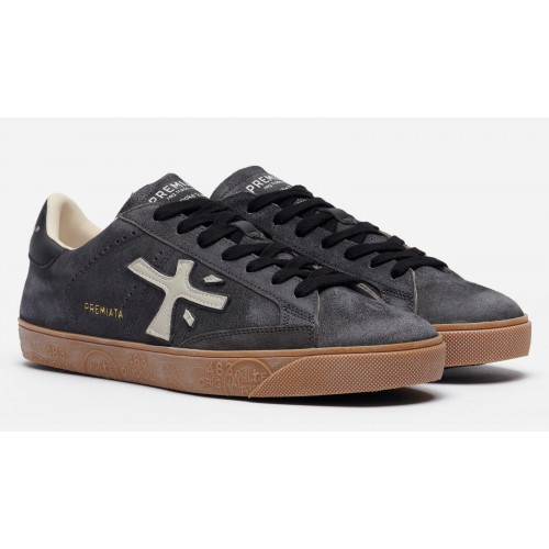 Premiata Steven Black Graphite