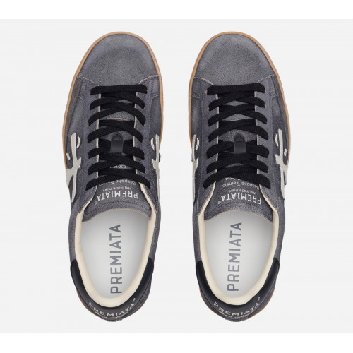 Premiata Steven Black Graphite