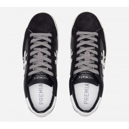 Premiata Steven Black White