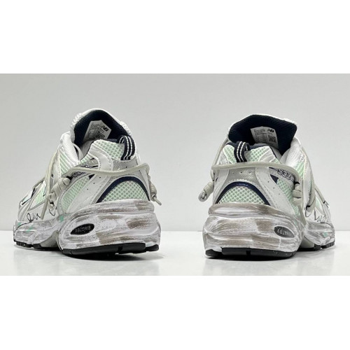 New Balance 530 Custom White Silver Navy