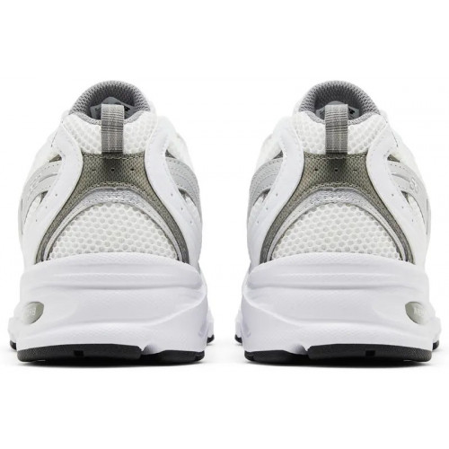 New Balance 530 White Silver Metallic