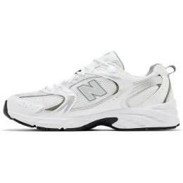 New Balance 530 White Silver Metallic