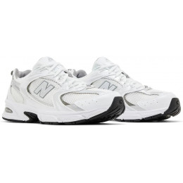 New Balance 530 White Silver Metallic