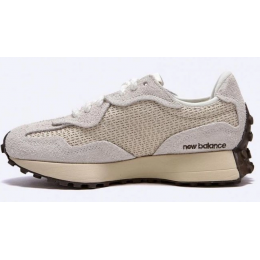 New Balance 327 Cream Brailed