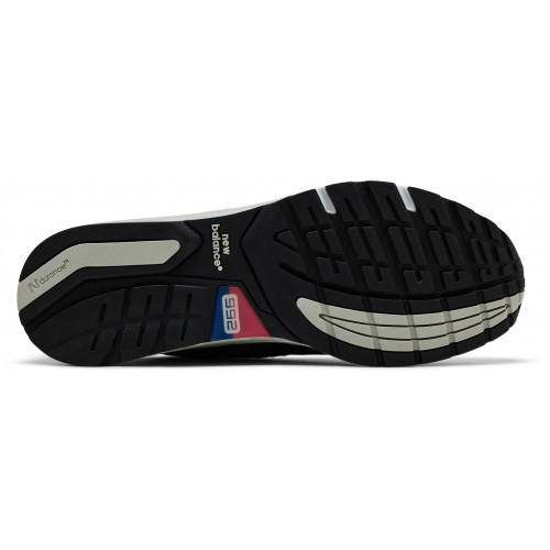 New Balance 992 Made In USA Black Grey White