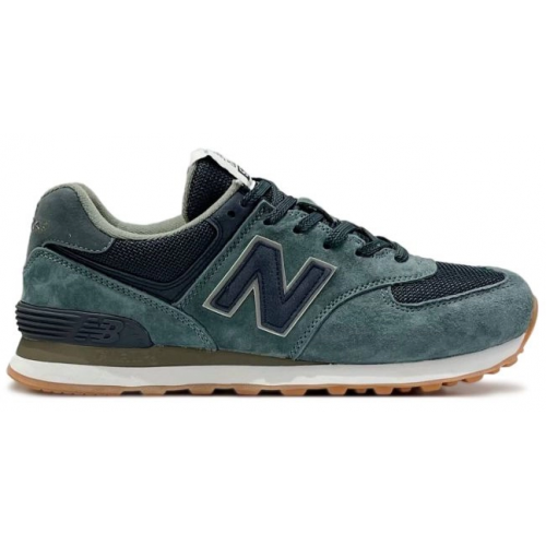 New Balance 574 Dark Green Navy