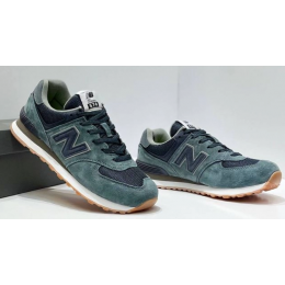 New Balance 574 Dark Green Navy