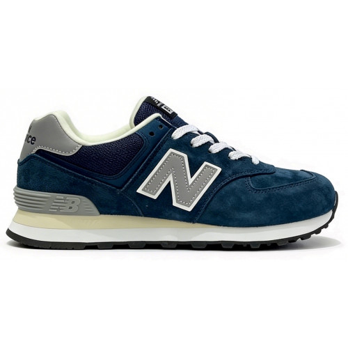 New Balance 574 Dark Navy Grey