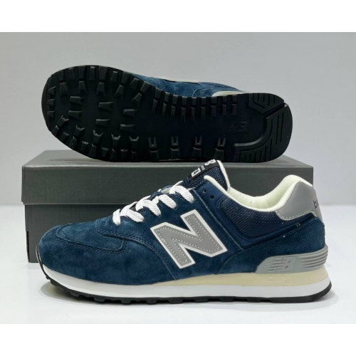 New Balance 574 Dark Navy Grey